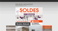 Desktop Screenshot of meubles-molinello.com